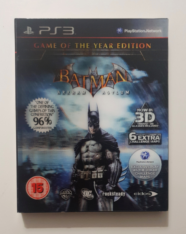PS3 Batman Arkham Asylum Game of the Year Edition (CIB) | Games |  retrogameland-be