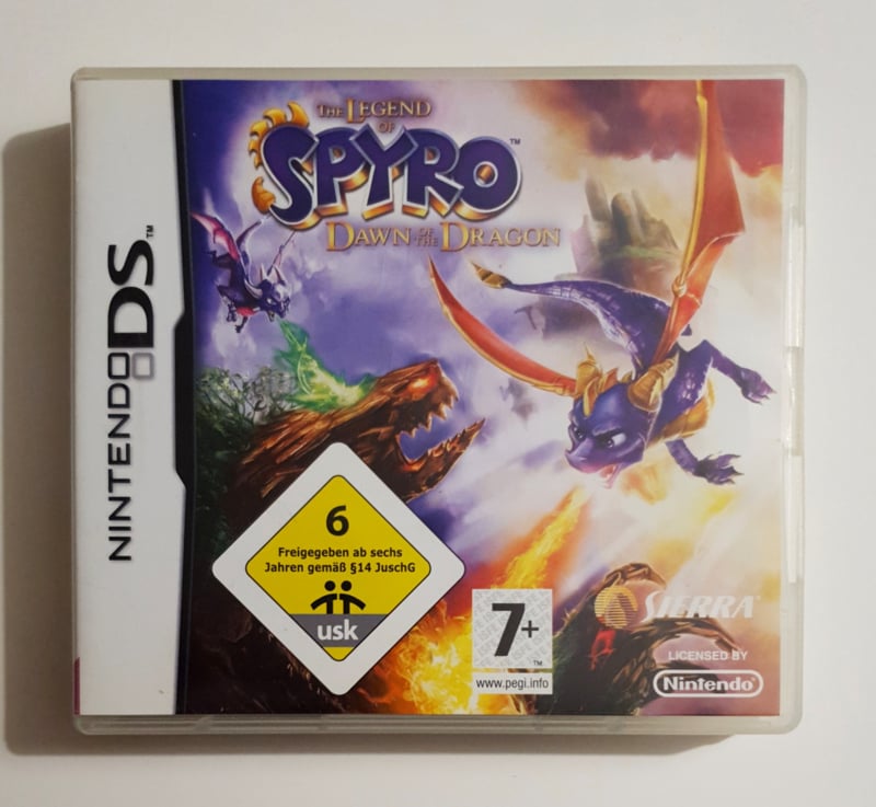 the legend of spyro dawn of the dragon ds