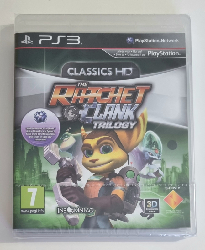 Ratchet and Clank Trilogy Classics HD, PS3 NEW and Sealed