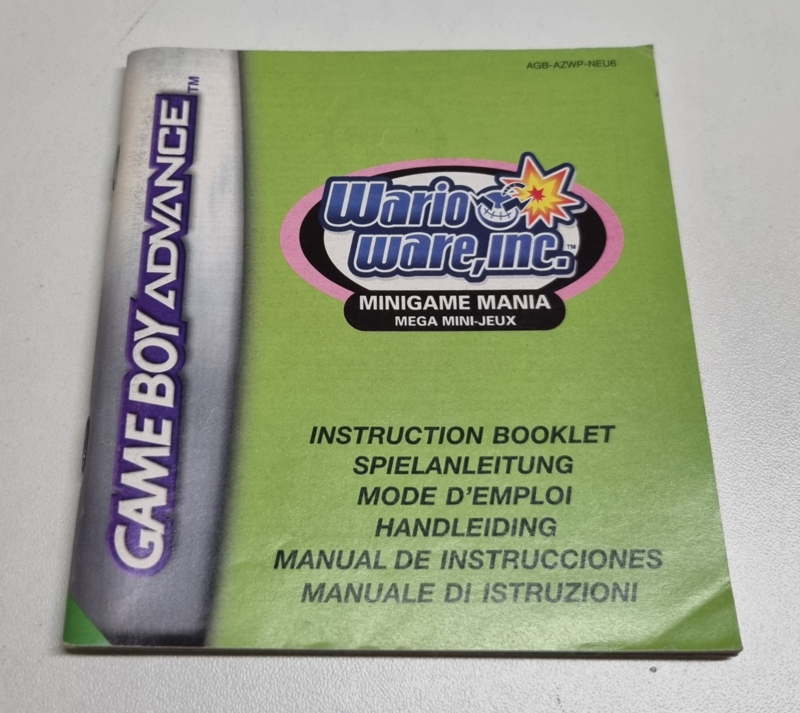 Gameboy Advance Manuals retrogamelandbe