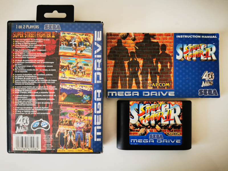 retro sega games Super Street Fighter II megadrive
