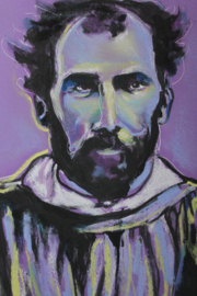 Portrait of Gustav Klimt