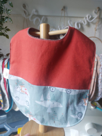 XL-slab - Kerst mix met rood - Unieke Stoffen - Laatste item