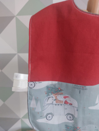 XL-slab - Kerst mix met rood - Unieke Stoffen - Laatste item
