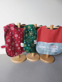 XL-slab - Kerst mix met rood - Unieke Stoffen - Laatste item