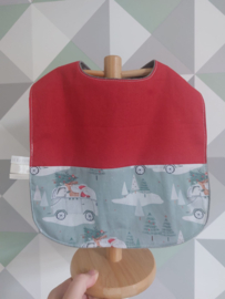XL-slab - Kerst mix met rood - Unieke Stoffen - Laatste item