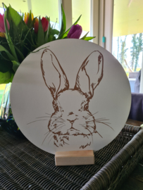 Wandcirkel haas 20 cm