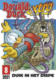 Donald Duck extra  - Duik in het diepe   -  deel 8 - sc - 2021