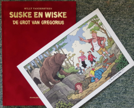 Suske en Wiske - Deel 361 - De Grot van Gregorius - hardcover luxe met velours cover - 2022
