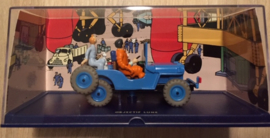 Kuifje Jeep - Hergé - Moulinsart  - 1:43 -  2002 -  zonder overdoos / met diorama  - Nieuw !