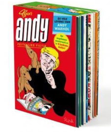 Andy feiltelijke fictie - De vele levens van Andy Wathol - verzamelbox 10x sc - 2021