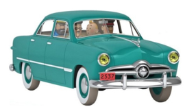 Kuifje auto - De Ford Custom van Sbrodj - Hergé - Moulinsart - 1:24 -  2019