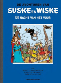 PRE-order - Suske en Wiske - De nacht van het vuur - hommage blauwe reeks (4) - hc grootformaat SUPERLUXE (met linnen rug) - Gelimiteerd - 2026 - Nieuw! PRE-order - Suske en Wiske - De nacht van het vuur - hommage blauwe reeks (4) - hc grootformaat SUPERLUXE (met linnen rug) - Gelimiteerd - 2026 - Nieuw!