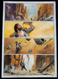 Apriyadi Kusbiantoro - originele pagina in kleur - Saul - deel 1 - de levende mantel - pagina 1 - 2017