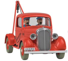 Kuifje auto - De Simoun-sleepwagen - De 201 cabriolet - Hergé - Moulinsart - 1:24 -  2019
