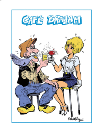 Natasja - Walthéry-boekje - Deel 13 - Natasja Nodigt U uit in Café Braham 2 - hardcover A5-formaat  luxe - 2024 - Nieuw!