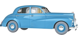 Kuifje auto - De Morris 6 van partizanen - Hergé - Moulinsart - 1:24 -  2019
