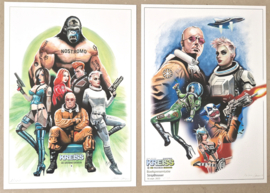 Kapitein Kreiss - deel 6 - De groene Exodus - hardcover luxe linnen rug met 2 ex-librissen (Editie Signeer-dag) Gelimiteerde oplage - 2023 