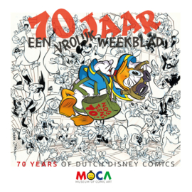 Donald Duck - MOCA - 70 jaar een vrolijk weekblad - hardcover luxe - 2023 - Nieuw!