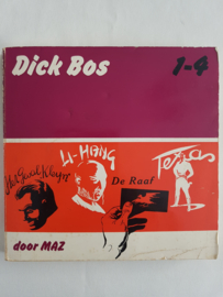 Dick Bos - Detective-Beeldverhalen 1-4 - paperback - sc - 1971