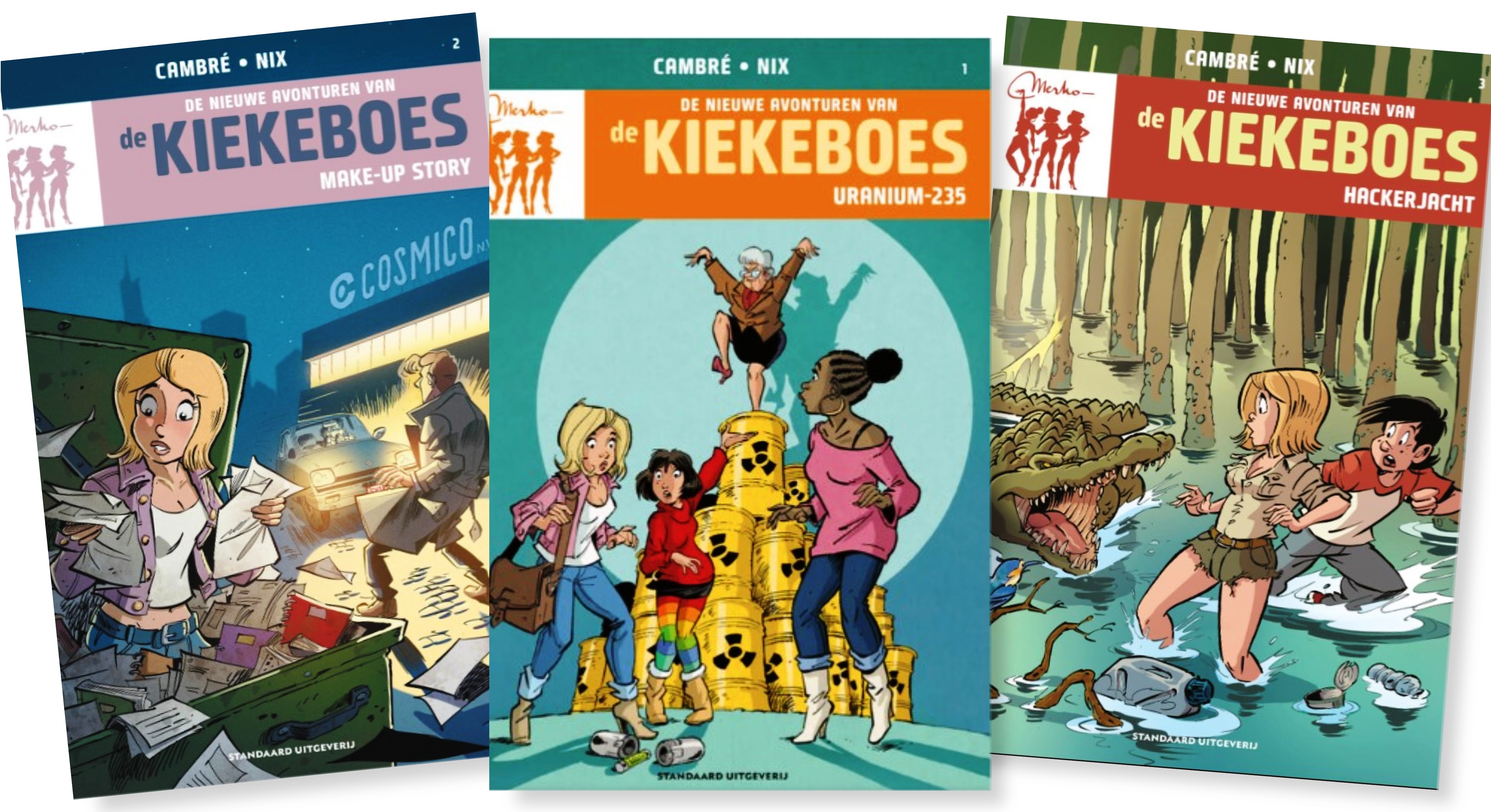 Kiekeboes - Complete 3-delige set Nieuwe avonturen -  Deel 1,2,3  - sc - 2024