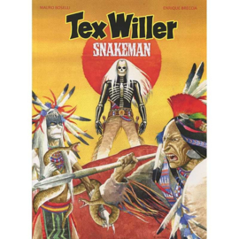 Tex Willer - Deel 12 - Snakeman - hardcover luxe met linnen rug - 2022