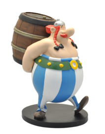 Obelix met regenton - Serie: Asterix en Obelix - Beeld - Plastoy  - 2021