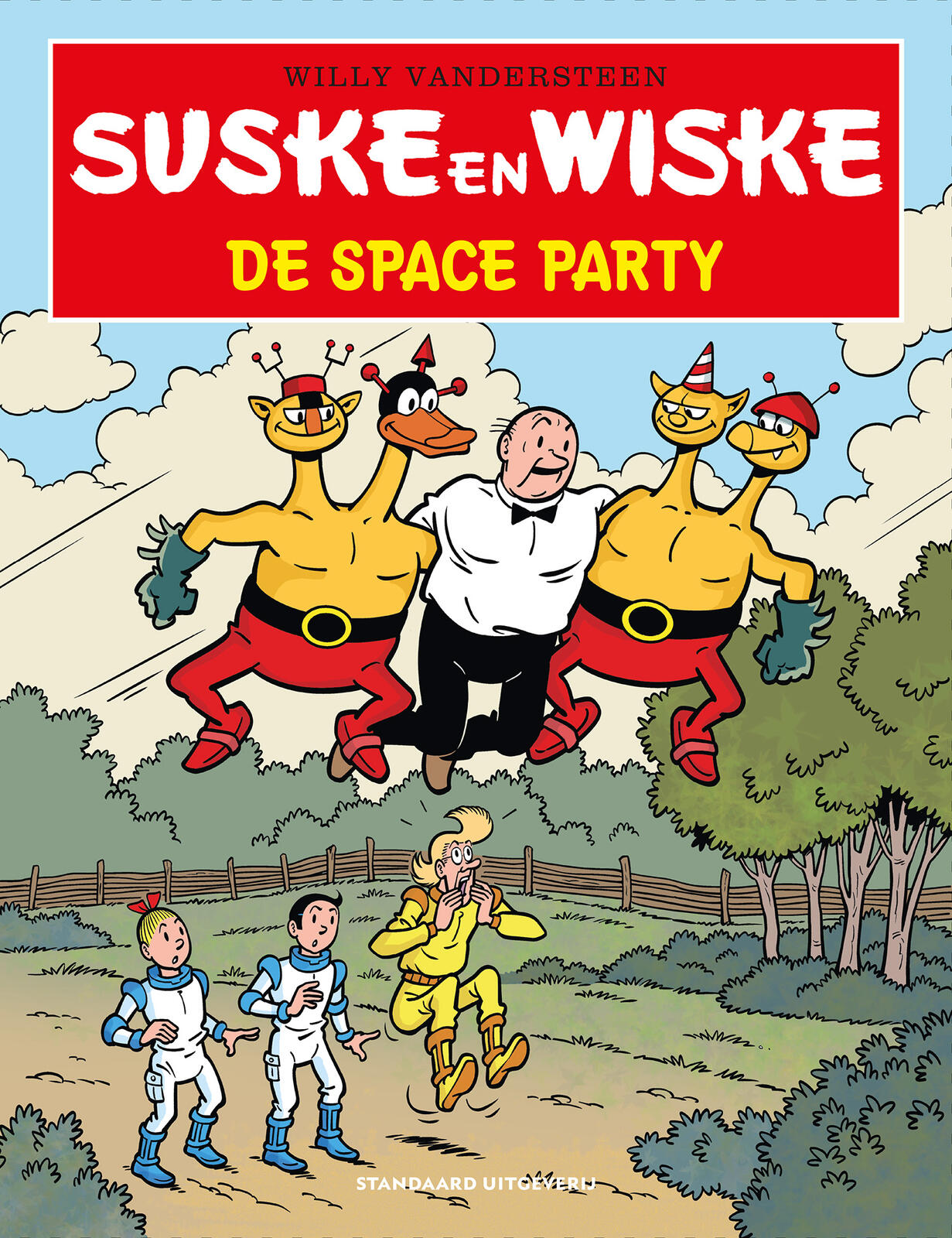 PRE-order - Suske en Wiske  - Kortverhalen 70. De Space Party - deel 10 serie 7 - 2025 - Nieuw!