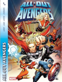 Marvel -  All - Out  avengers - Deel 1/2 - sc - 2023