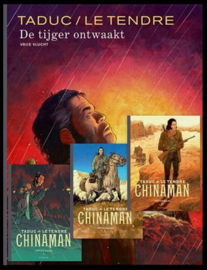 De Tijger ontwaakt  + Chinaman 3 integrale albums - Luxe hardcovers met linnen rug en 4x gesigneerde prent - gelimiteerde oplage 100 ex. - 4x hc - 2021 