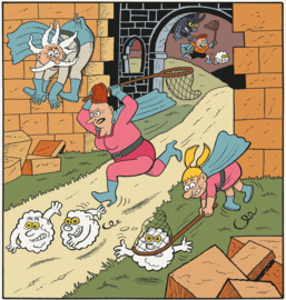 Familie Super - Deel 2 - Marcel Frikandel weet het wel - hardcover SUPERLUXE grootformaat - 1e druk - 2023 