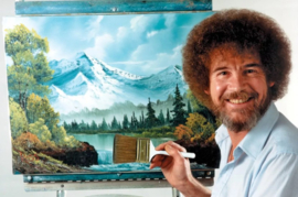 Bob Ross Bobblehead With Sound!