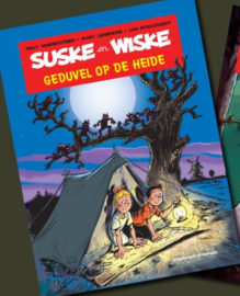 Suske en Wiske - Geduvel op de heide - hommage reeks deel 6 - hardcover luxe met linnen rug - 2022
