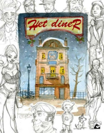 Het Diner (herziene editie) - hc met stofomslag + artprint - 2021