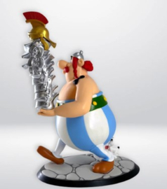 Obélix  - Plastoy - Obelix met stapel helmen - 2024 - Nieuw!