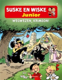 Suske en Wiske junior - deel 8 - Wegwezen, Krimson! - sc - 2022 