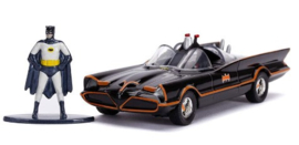 DC Comics Batman Batmobil Metal 1966 car + figure set
