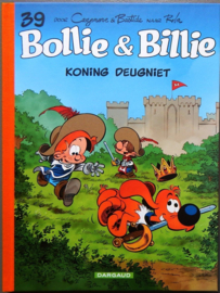 Bollie en Billie - Deel 39 - Koning Deugniet - hc luxe met linnen rug - Gelimiteerde oplage + Ex libris - 2022 - Nieuw!