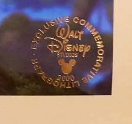 Disney Store - art print -  Tarzan - Lithograph - 2000