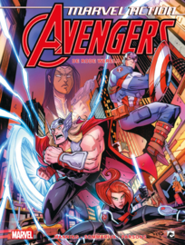 Avengers  Marvel Action - De rode wereld  -  deel 2   - sc - 2020
