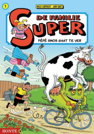 Familie Super - Deel 1 - Pépé Smos gaat te ver - hardcover (kleur) - 1e druk - 2022 - Nieuw!