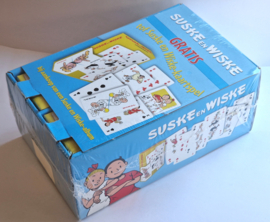 Speelkaarten Suske en Wiske / Bob et Bobette - 20 stuks - in winkeldisplaydoos - 2006