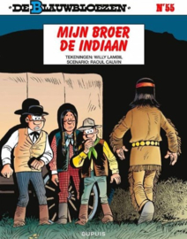 Blauwbloezen - Deel 55 - Mijn broer de Indiaan   - sc - 2020