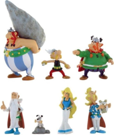 Asterix en Obelix - Minifiguren set 7 figuren - Plastoy - 2024 - Nieuw!