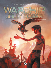 Warship Jolly Roger  - in lichterlaaie  - deel 2 -  sc - 2017