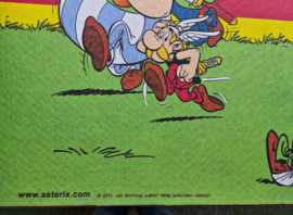 Asterix chez les Bretons - promotieafbeelding op vilt - 100 x 80 cm. - 2011