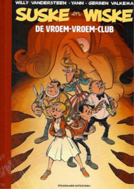 Suske en Wiske  - De Vroem-vroem-club - hommage reeks deel 5 - hardcover luxe met linnen rug - 2021