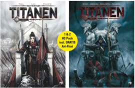 Titanen - Collectorspack delen 1+2 met extra ARTPRINT - hc - 2025 - Nieuw!