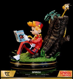 Robbedoes & Marsupilami statue Exclusive - Cartoon Kingdom - 2025 - Nieuw!