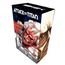 Attack on Titan - Manga Boxset - Season 1 part 1 - volumes 1 t/m 4 - sc - 2018